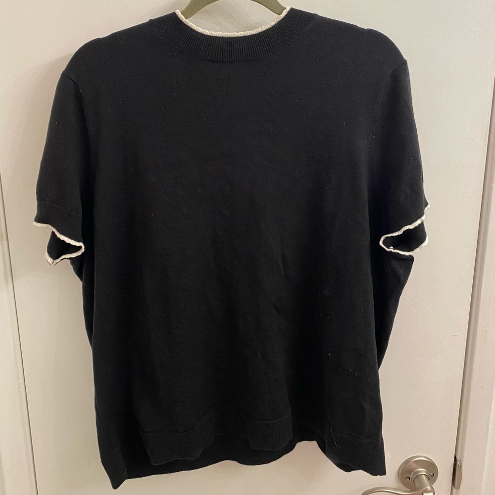 ModCloth - Mock Knit Top - 3X